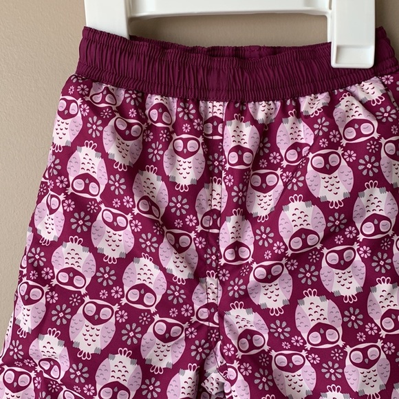 NWT North Face purple owl printed infant snow pants sz 6-12 months - Picture 2 of 7